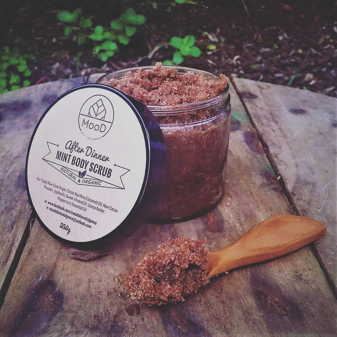 Natural Organic Body Scrub -  MINT CHOCOLATE